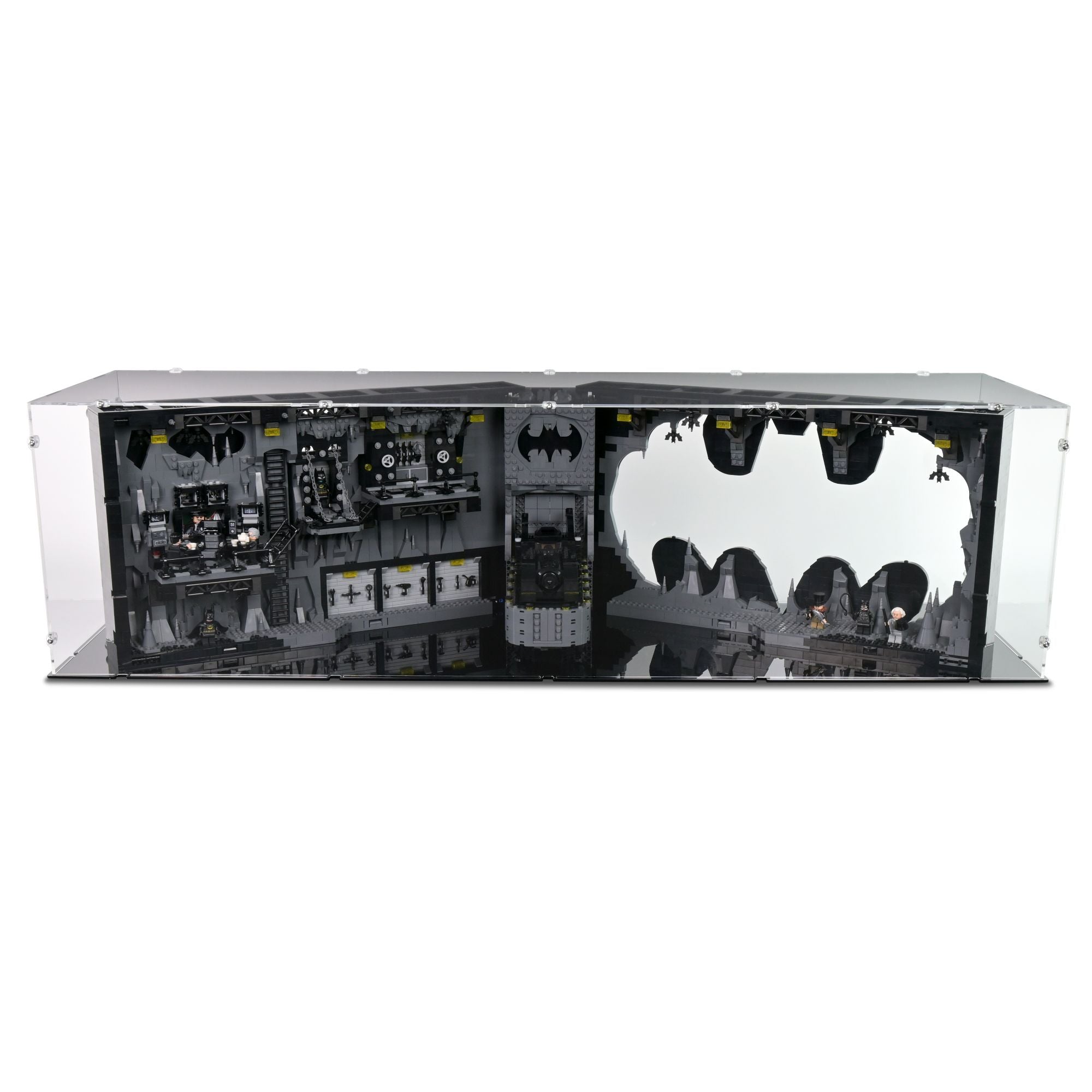 Acrylic Display Case for LEGO Batcave Shadowbox (Open