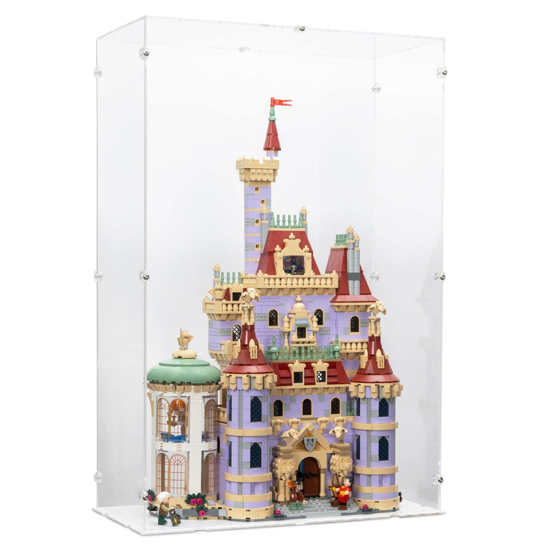 Disney Beauty and the Beast Castle Display Case for LEGO 43263