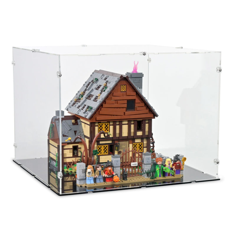 Disney Hocus Pocus The Sanderson Sisters' Cottage Display Case for LEGO 21341