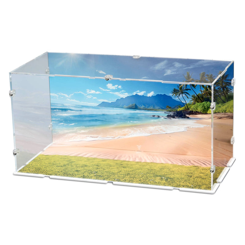 Disney Lilo and Stitch Beach House Display Case for LEGO 43268
