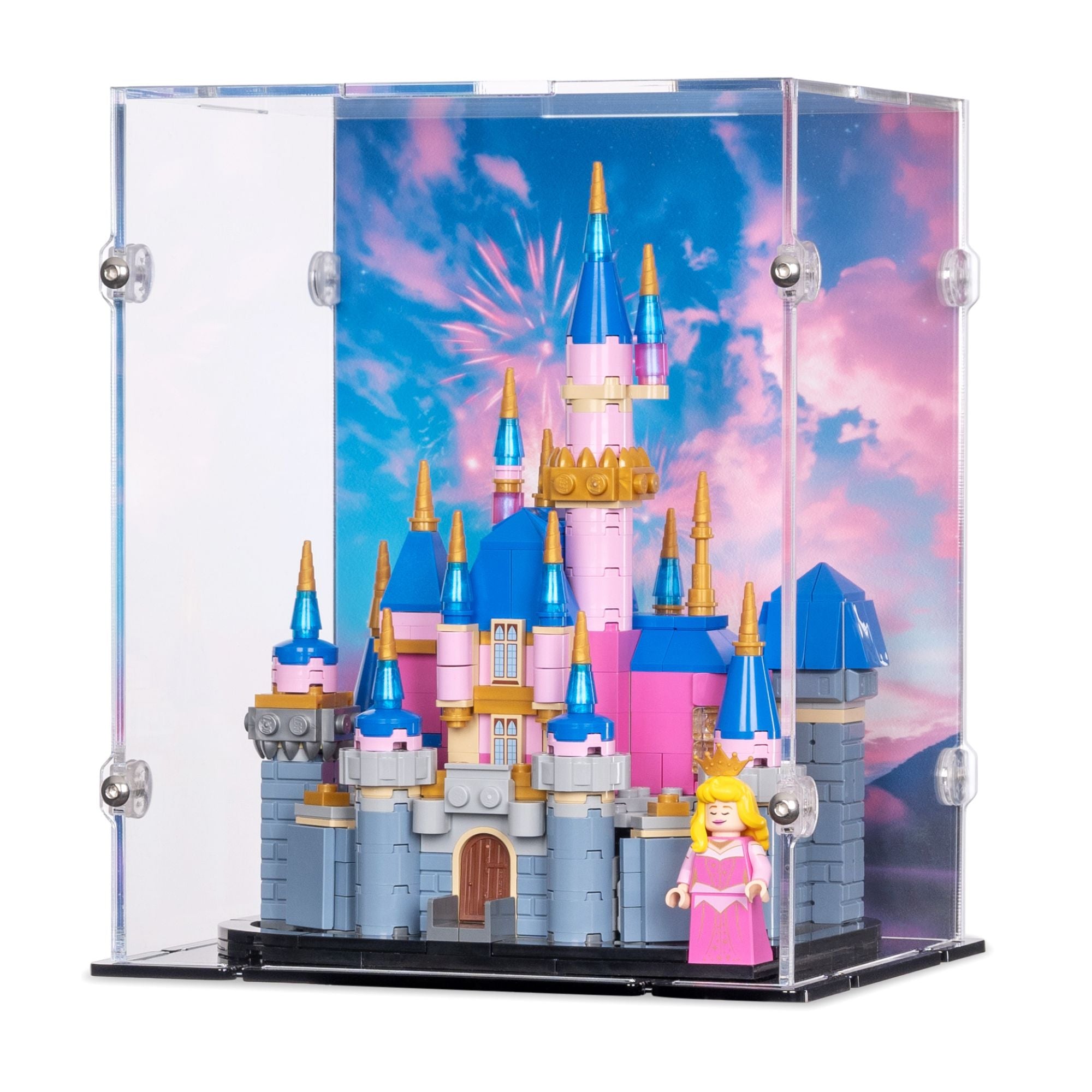 Acrylic Display Case for LEGO Sleeping Beauty Castle | iDisplayit