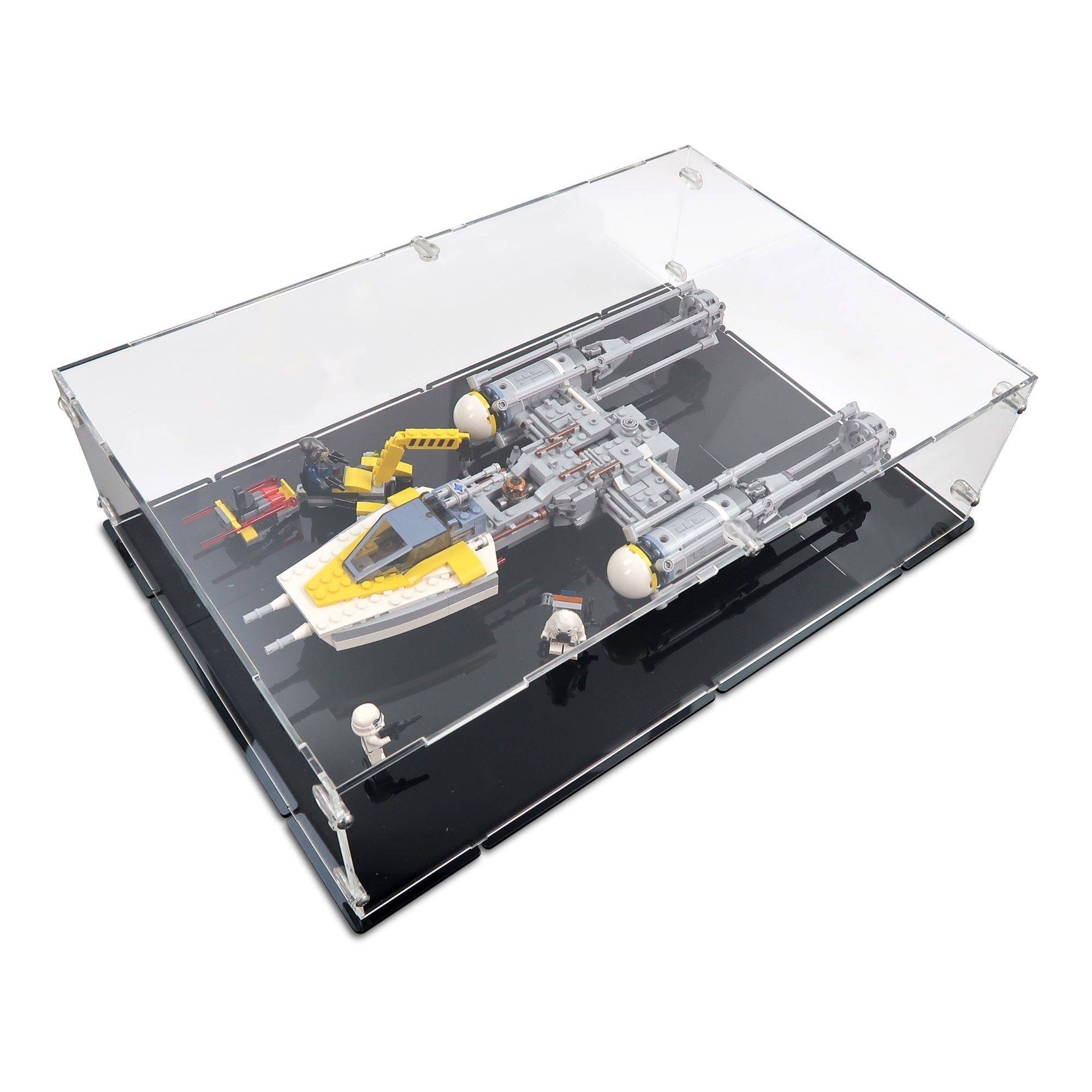 ティシュボックス Acrylic Display Case for LEGO Y-Wing Starfighter | iDisplayit