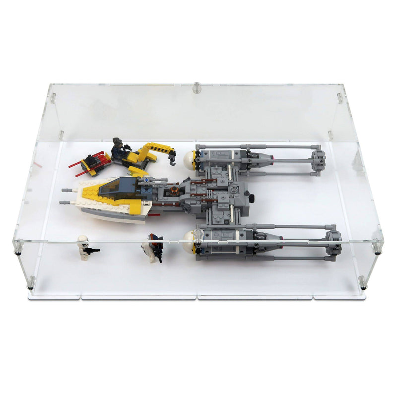 Y-Wing Starfighter Display Case for LEGO 75172/75249