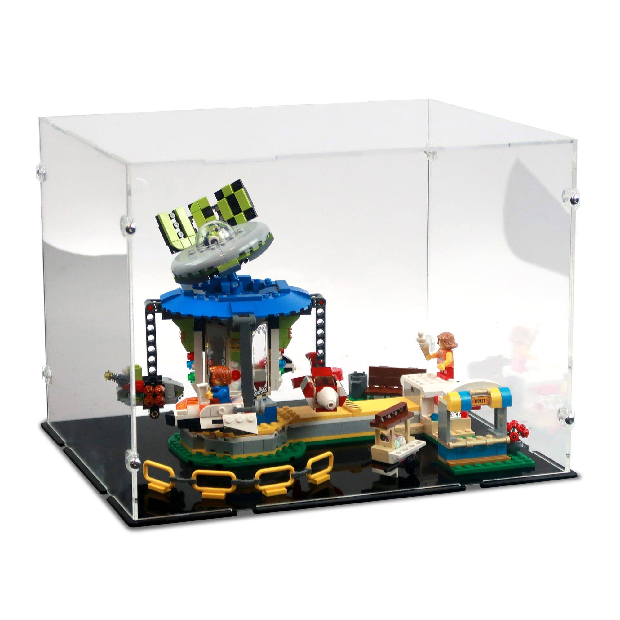 Acrylic Display Case for LEGO Fairground Carousel | iDisplayit ...