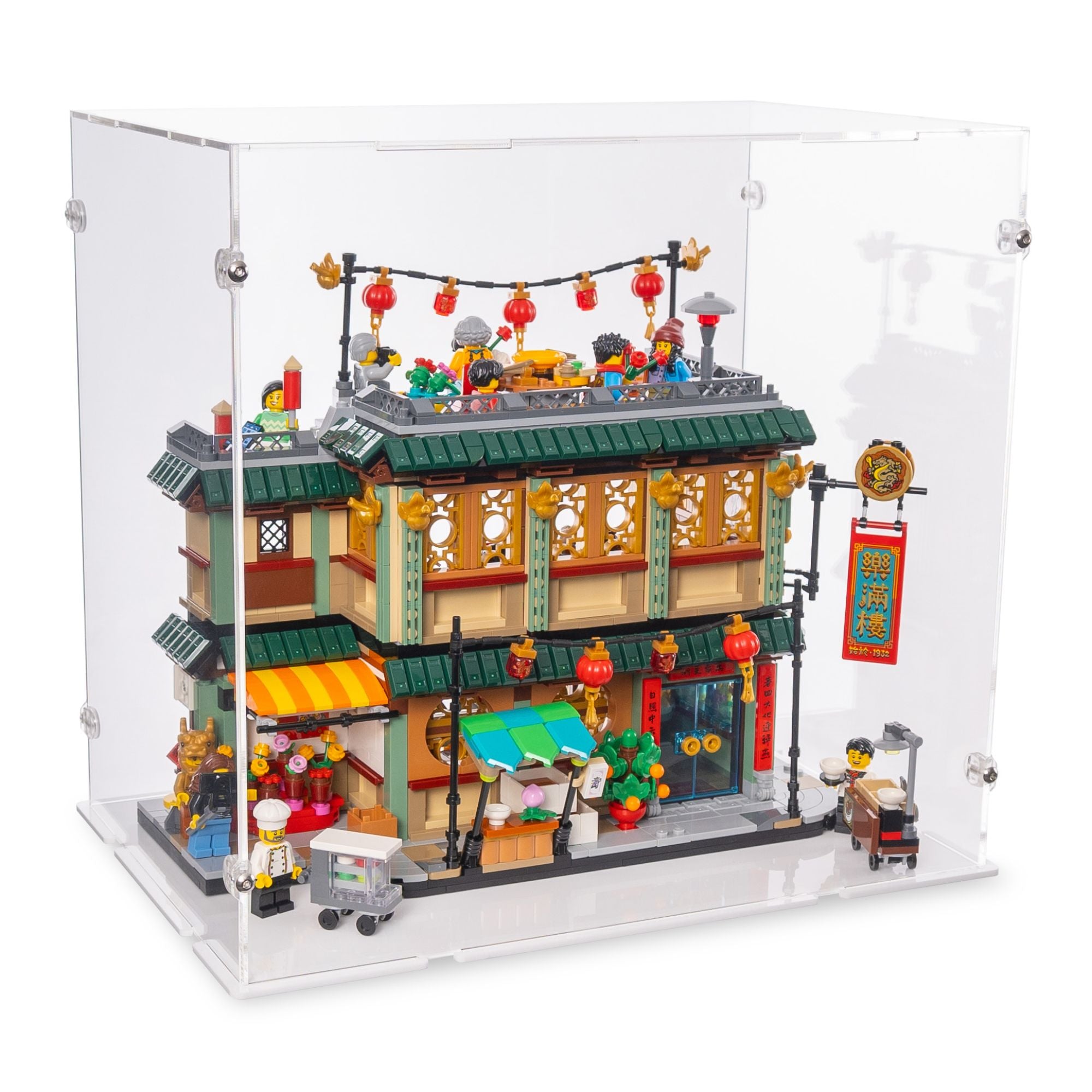 レレレさま専用 Display Case for LEGO Chinese New Year Family Reunion Celebration