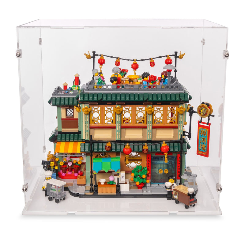 Family Reunion Celebration Display Case for LEGO 80113