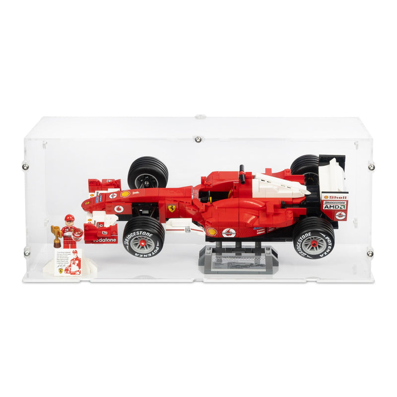 Ferrari F2004 & Michael Schumacher Display Case for LEGO 11375