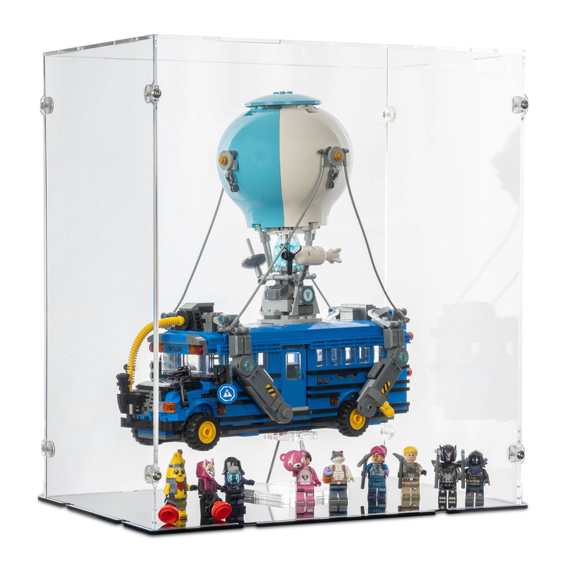 Acrylic Display Case Stand for LEGO Fortnite Battle Bus