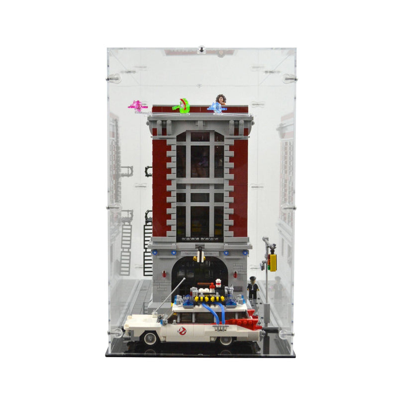 Ghostbusters Firehouse HQ (Closed Only) Display Case for LEGO 75827
