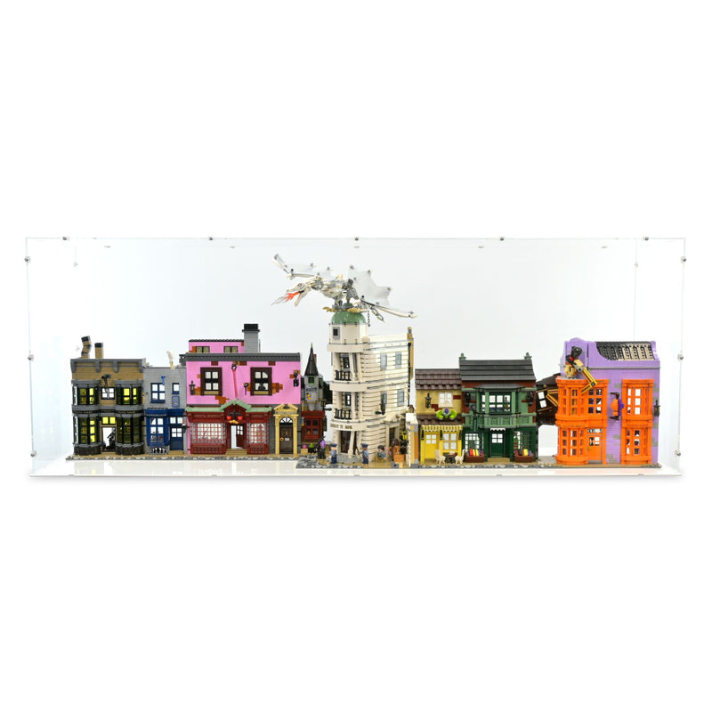 Diagon Alley & Gringotts Wizarding Bank Display Case for LEGO 75978/76417