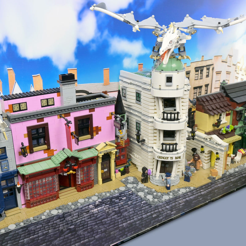 Harry Potter Diagon Alley Lego Gringotts 2020 Combo Display Case