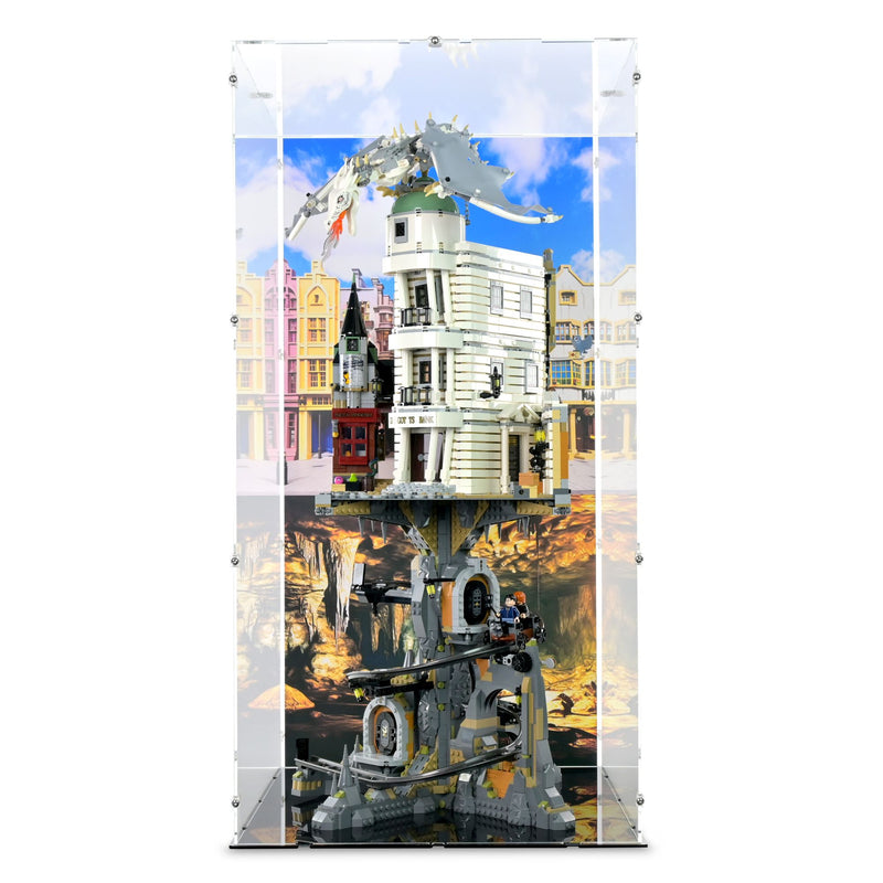 Gringotts Wizarding Bank Collectors' Edition Display Case for LEGO 76417