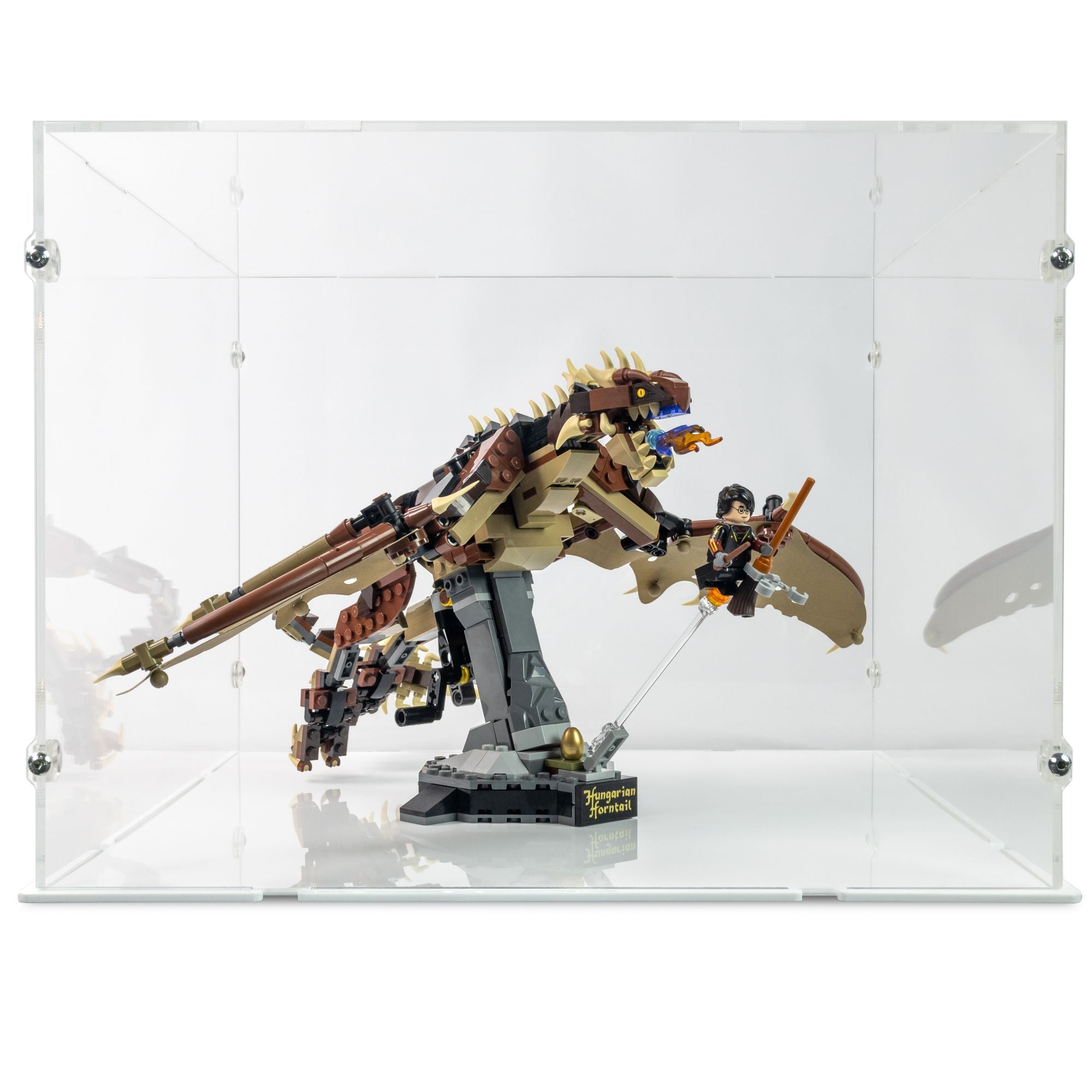 Acrylic Display Case for LEGO HP Horntail Dragon | iDisplayit