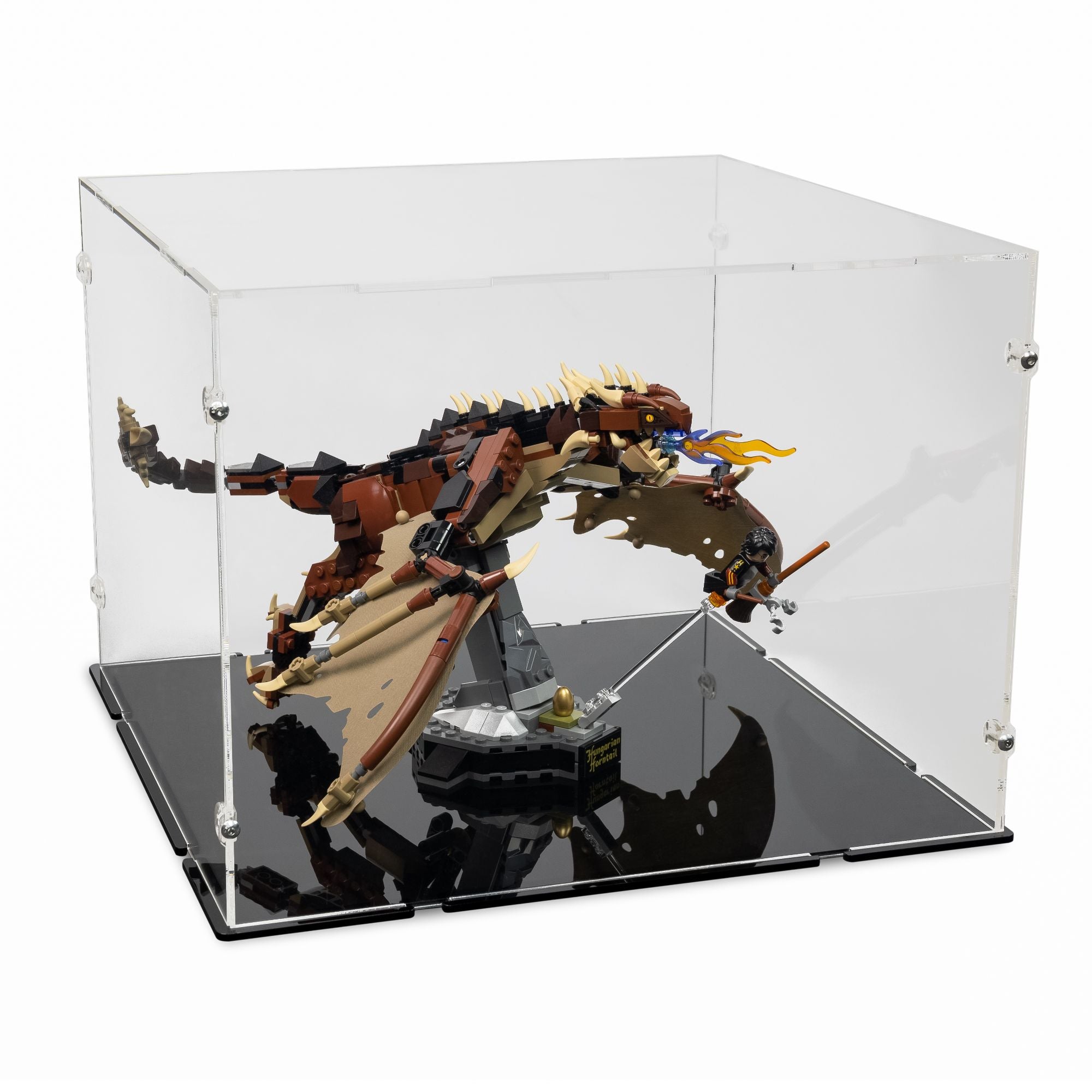 Acrylic Display Case for LEGO HP Horntail Dragon | iDisplayit