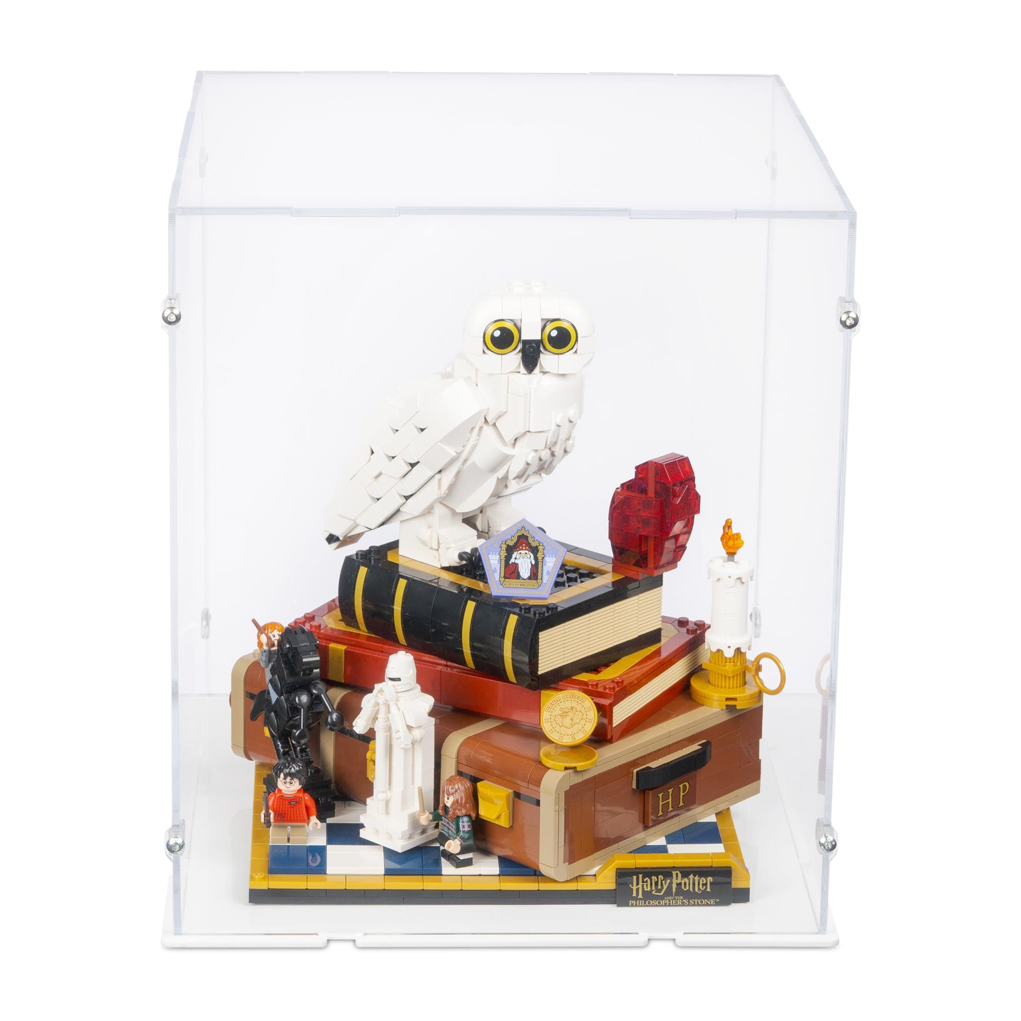 小物入れ fulrentse Display Case for LEGO Harry Potter Philosopher's Stone 76466