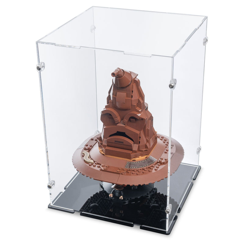 Lego Hat Rack Acrylic Display Case for LEGO Talking Sorting Hat | iDisplayit USA ...