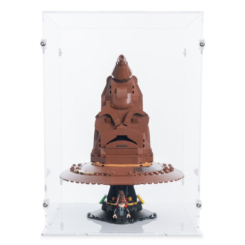 Talking Sorting Hat Display Case for LEGO 76429
