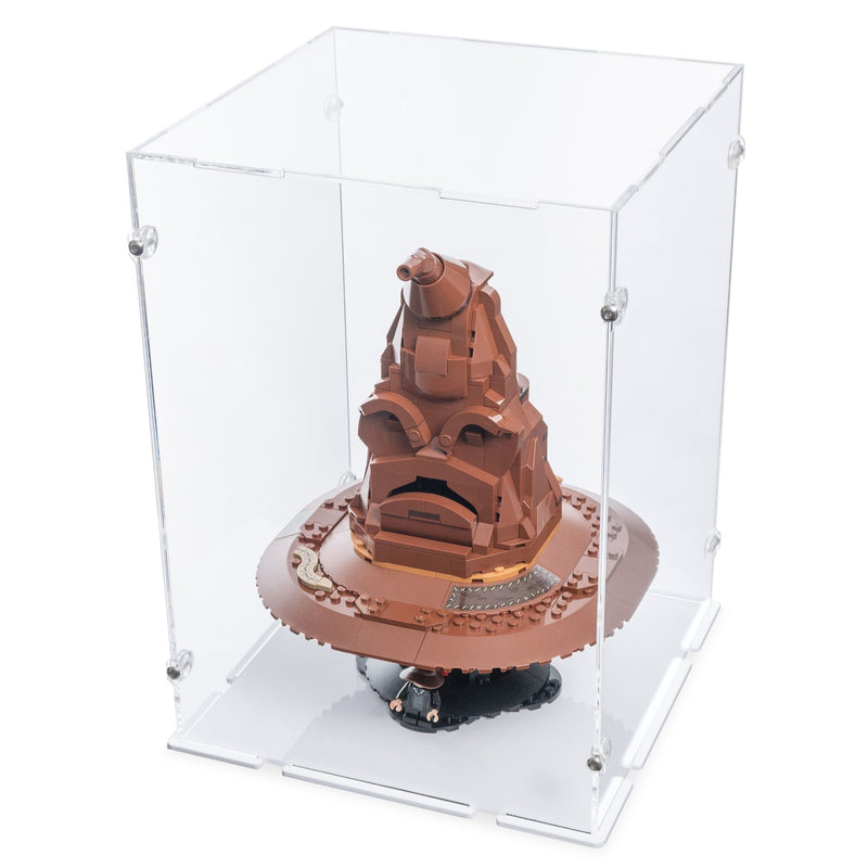 Talking Sorting Hat Display Case for LEGO 76429