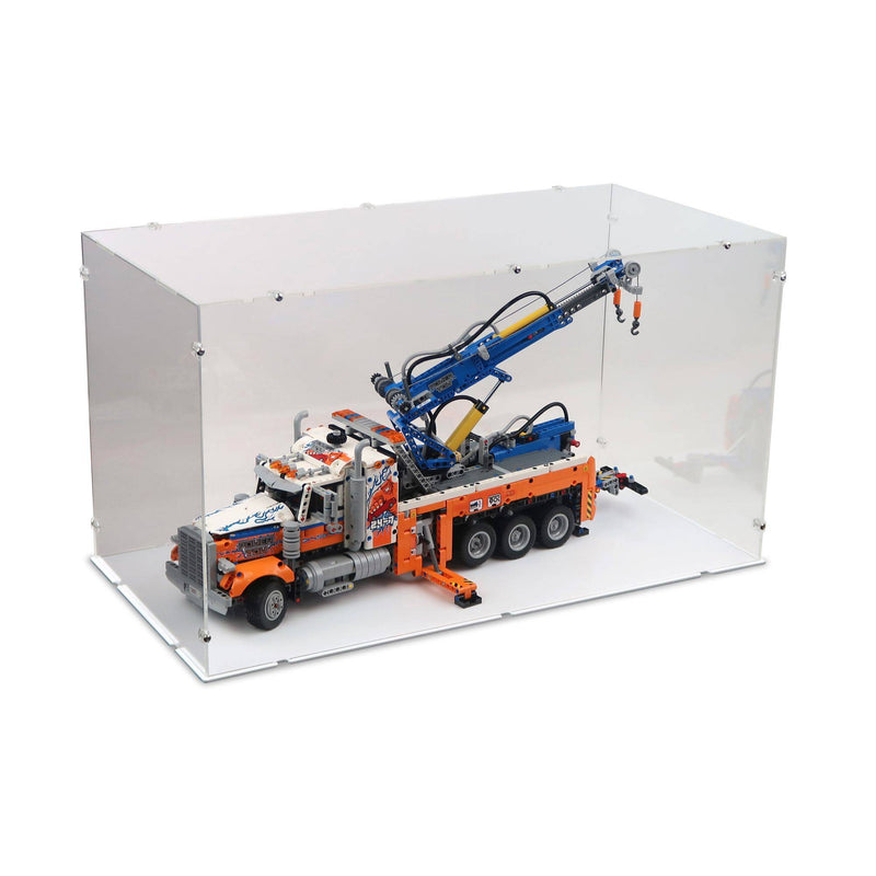 Heavy-duty Tow Truck XL Display Case for LEGO 42128