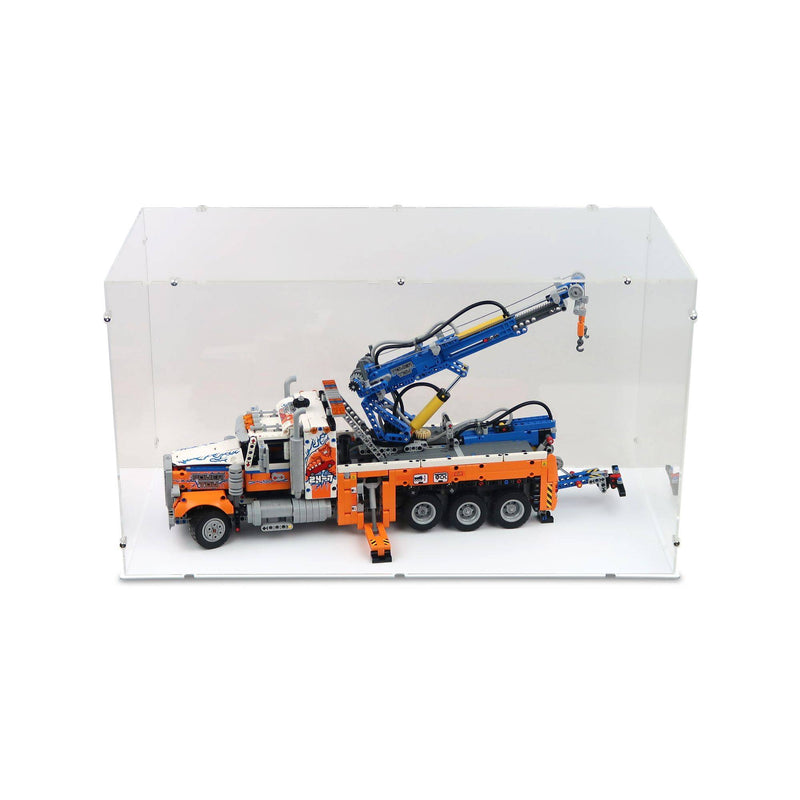 Heavy-duty Tow Truck XL Display Case for LEGO 42128