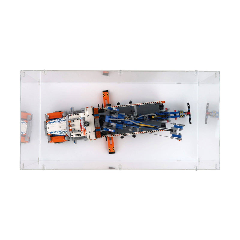 Heavy-duty Tow Truck XL Display Case for LEGO 42128
