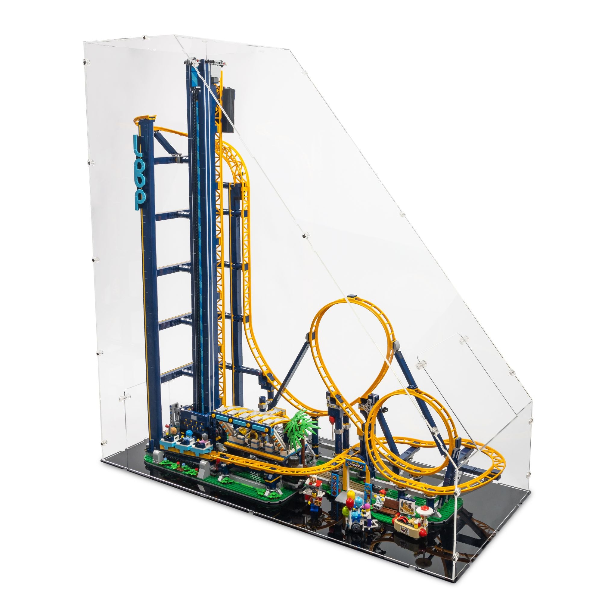 Acrylic Display Case for LEGO Loop Coaster | iDisplayit USA