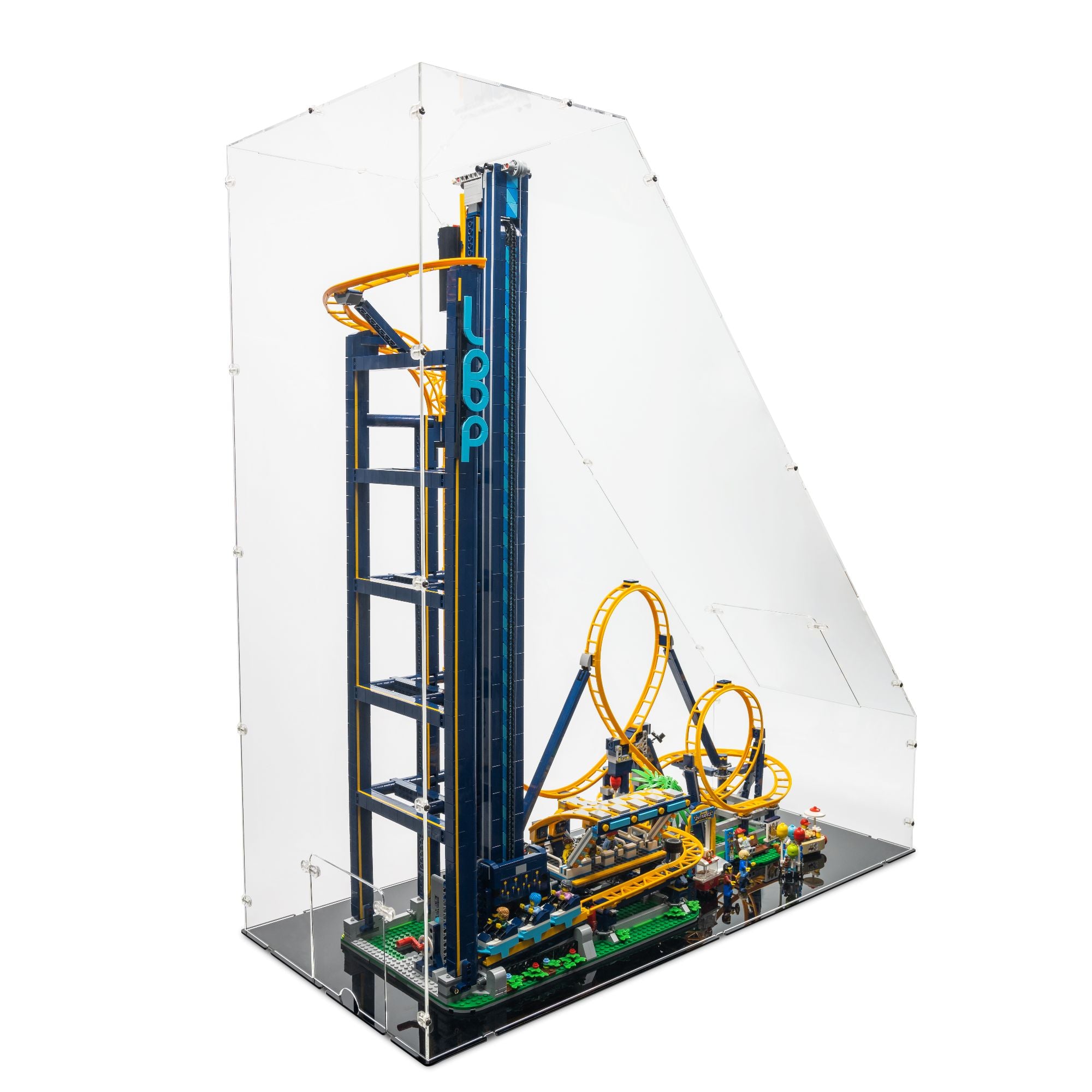 Acrylic Display Case for LEGO Loop Coaster | iDisplayit USA