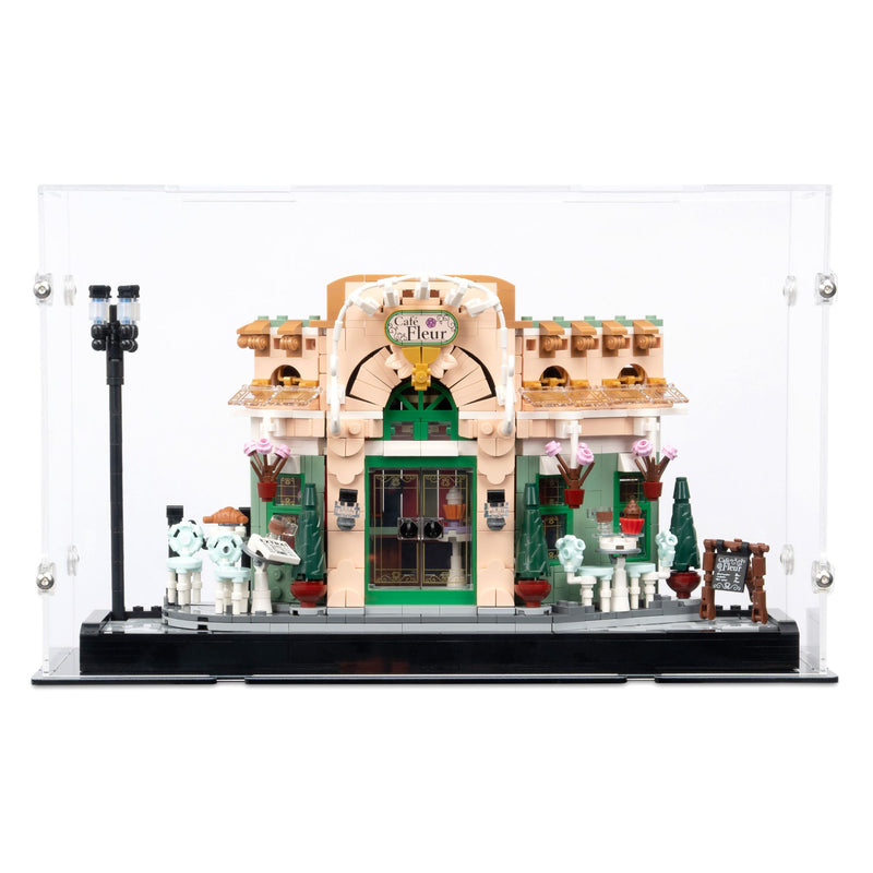 French Café Display Case for LEGO 10362