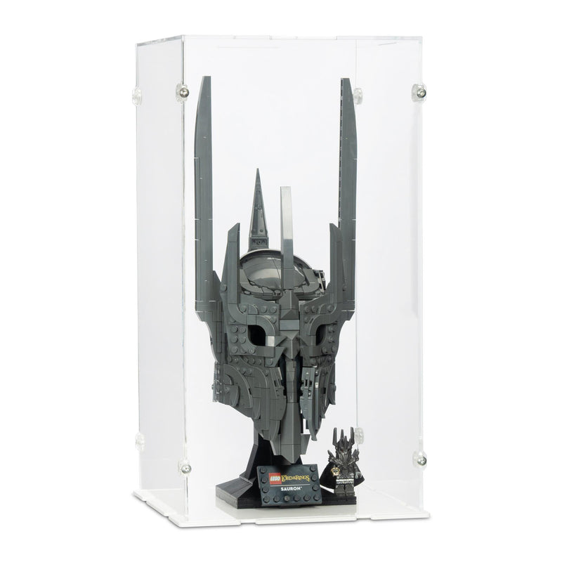 Lord of the Rings Sauron's Helmet Display Case for LEGO 11373