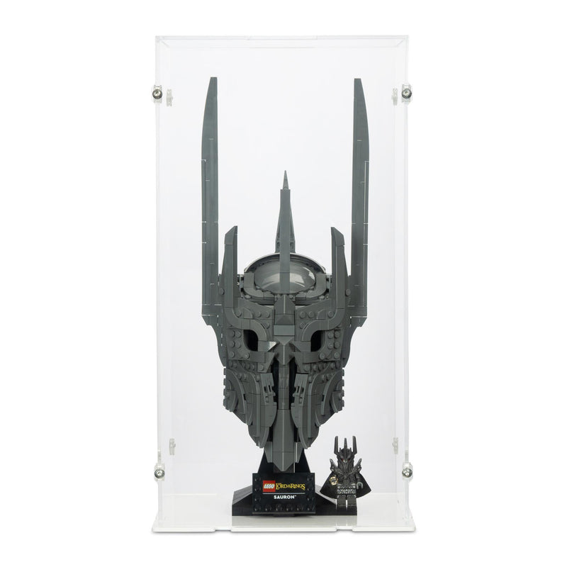 Lord of the Rings Sauron's Helmet Display Case for LEGO 11373