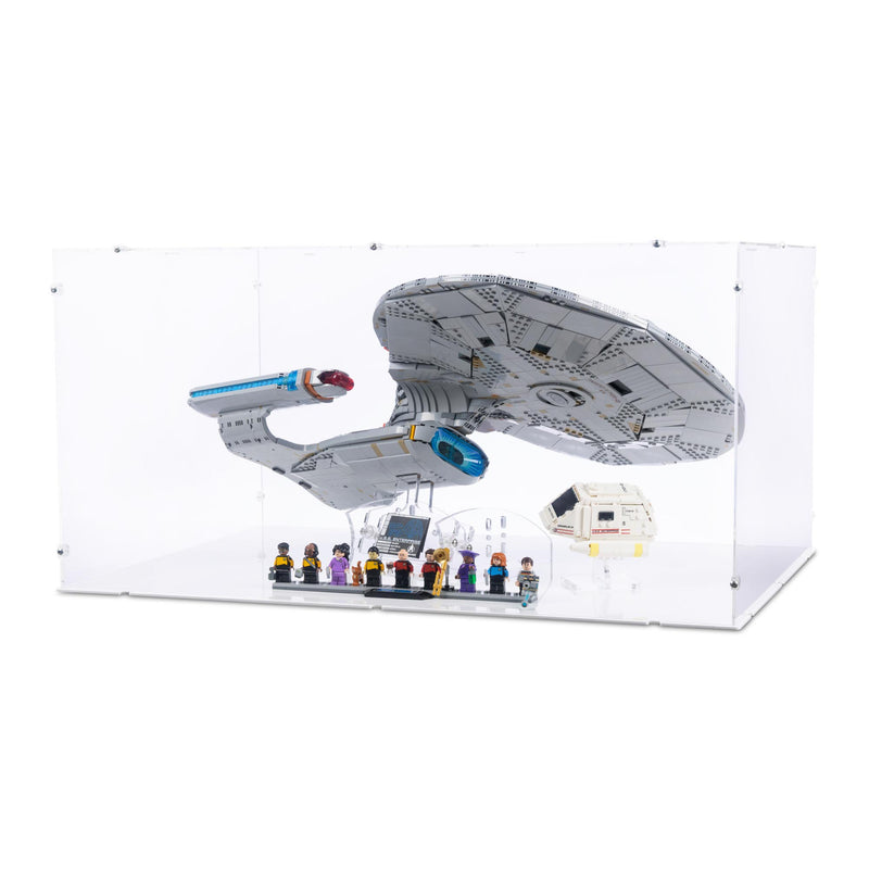 Star Trek: U.S.S. Enterprise NCC-1701-D Display Case for LEGO 10356