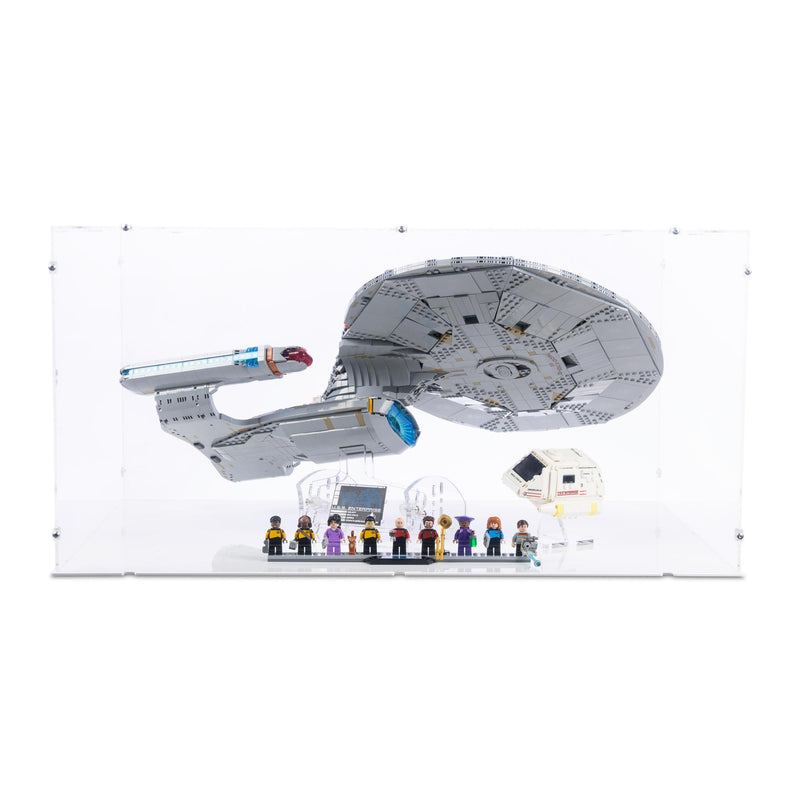 Star Trek: U.S.S. Enterprise NCC-1701-D Display Case for LEGO 10356