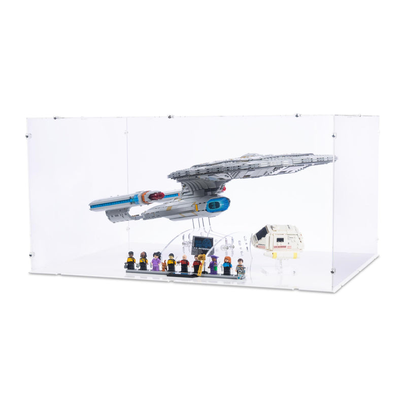 Star Trek: U.S.S. Enterprise NCC-1701-D Display Case for LEGO 10356