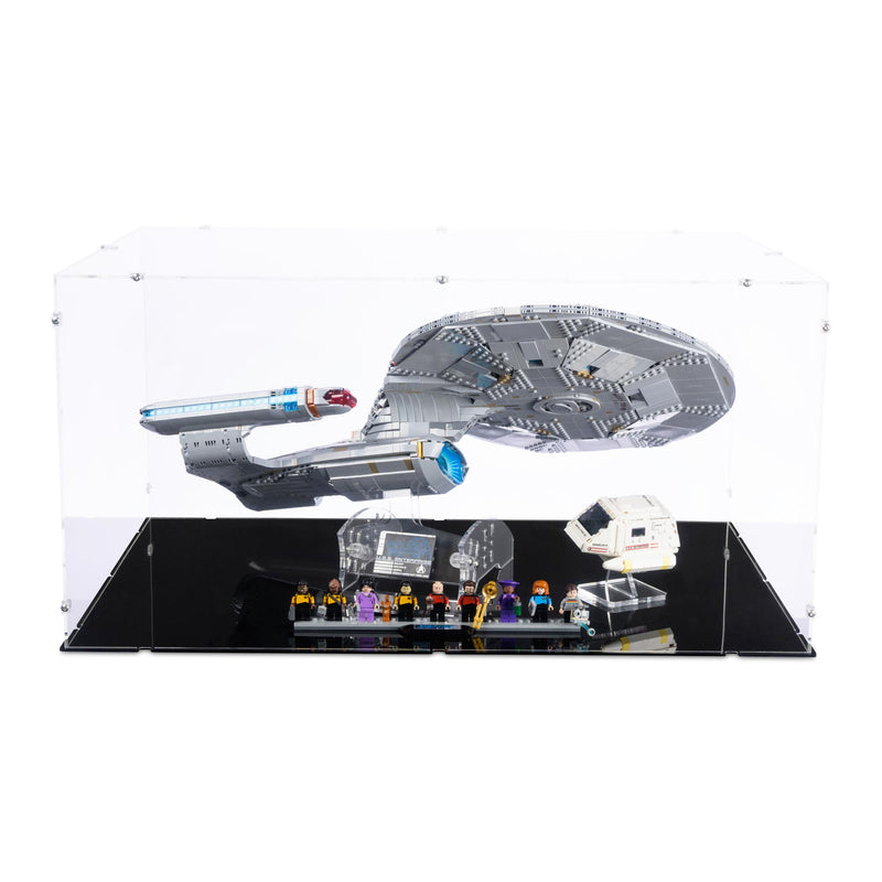 Star Trek: U.S.S. Enterprise NCC-1701-D Display Case for LEGO 10356