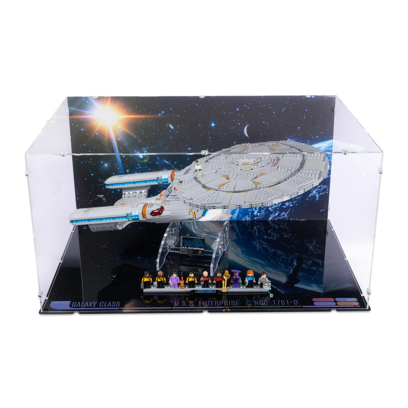 Star Trek: U.S.S. Enterprise NCC-1701-D Display Case for LEGO 10356