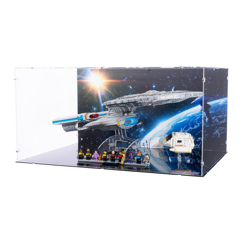 Star Trek: U.S.S. Enterprise NCC-1701-D Display Case for LEGO 10356