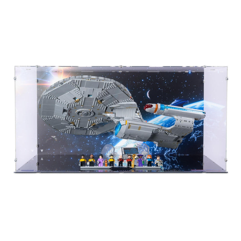 Star Trek: U.S.S. Enterprise NCC-1701-D Display Case for LEGO 10356