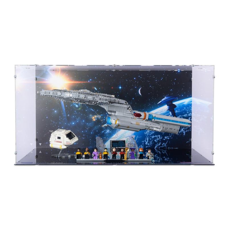 Star Trek: U.S.S. Enterprise NCC-1701-D Display Case for LEGO 10356