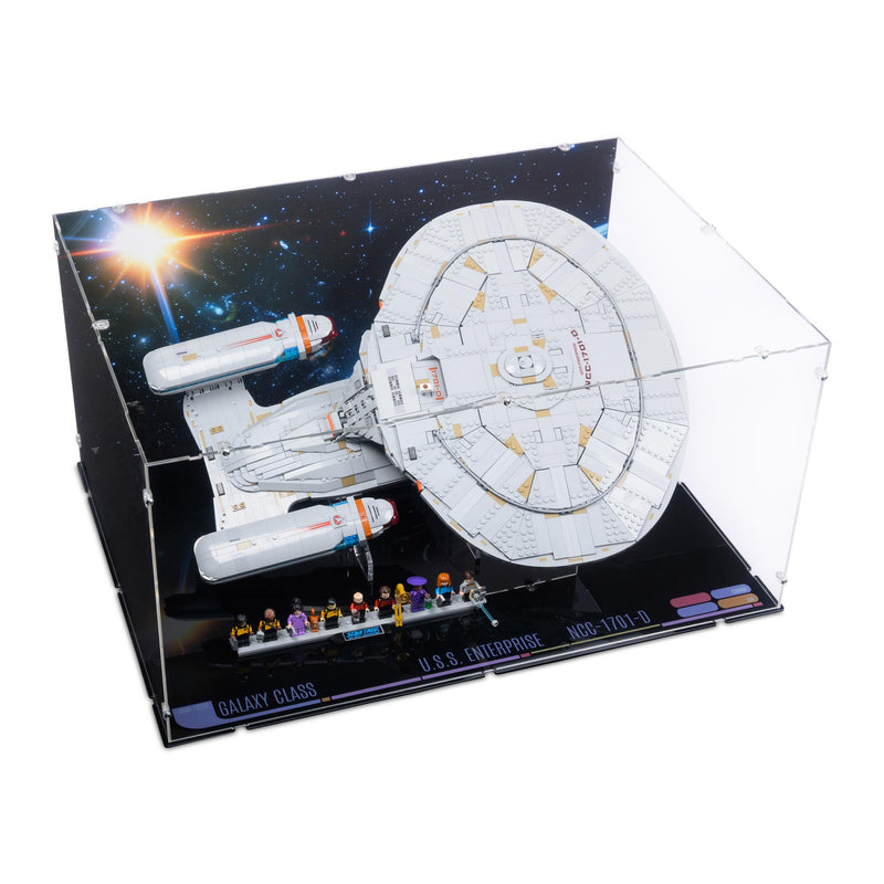 Star Trek: U.S.S. Enterprise NCC-1701-D Display Case for LEGO 10356