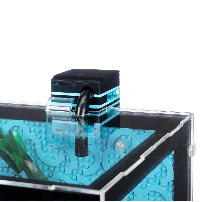 Tropical Aquarium Display Case for LEGO 10366