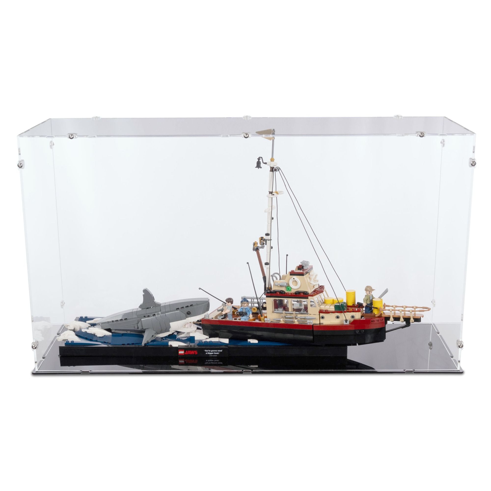 Acrylic Display Case for LEGO 21350 Jaws | iDisplayit USA