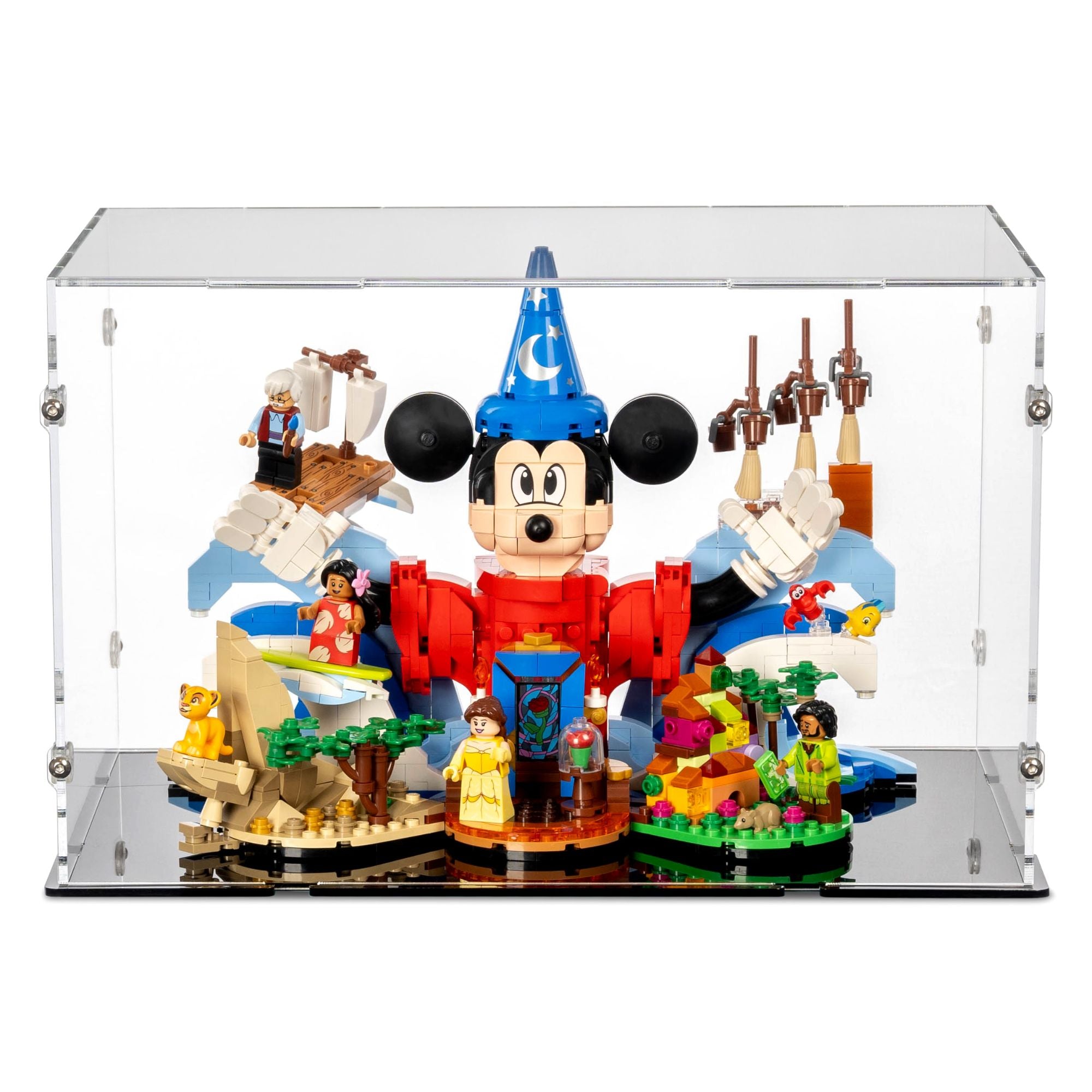 ディズニー　　show case ミッキー　セット 32 x 21 x 20cm Acrylic Display Case | iDisplayit USA — iDisplayit.com