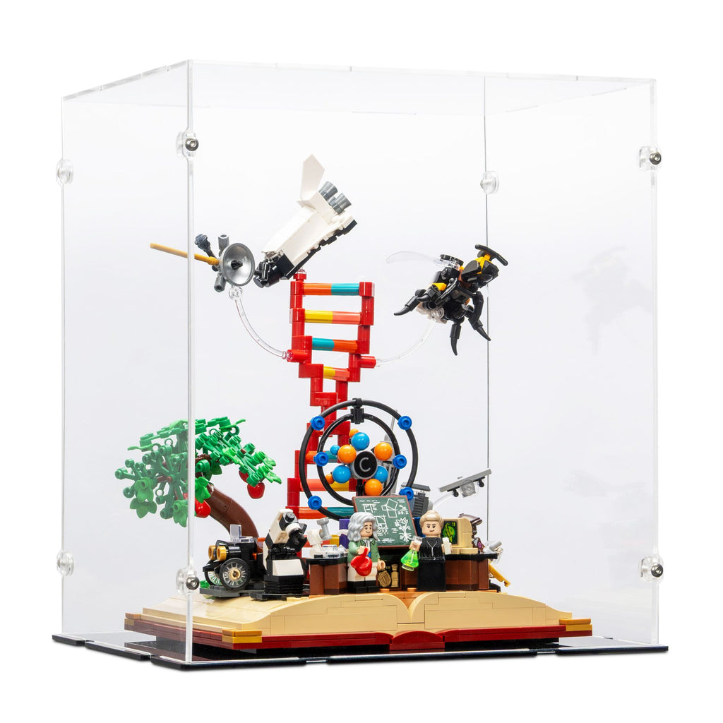 Acrylic Display Case for LEGO The Evolution of STEM | iDisplayit