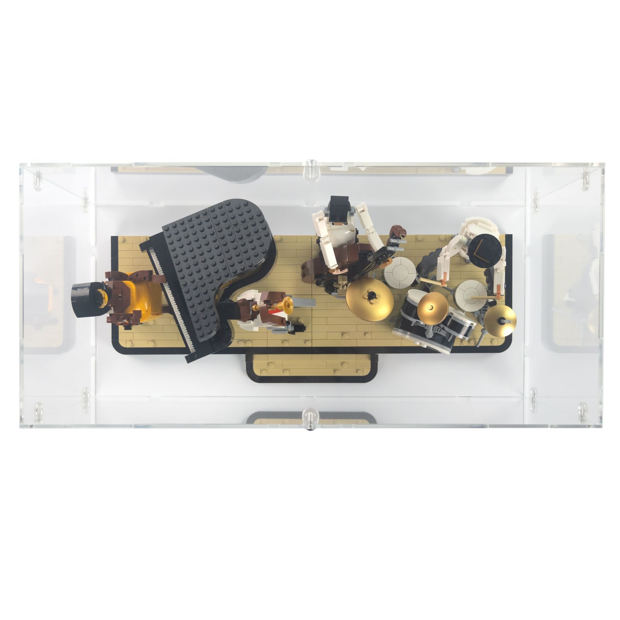 Acrylic Display Case for LEGO Jazz Quartet | iDisplayit USA