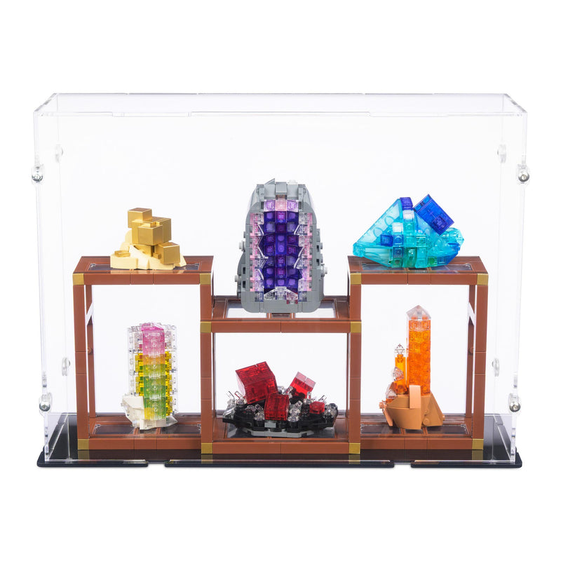 Mineral Collection Display Case for LEGO 21362
