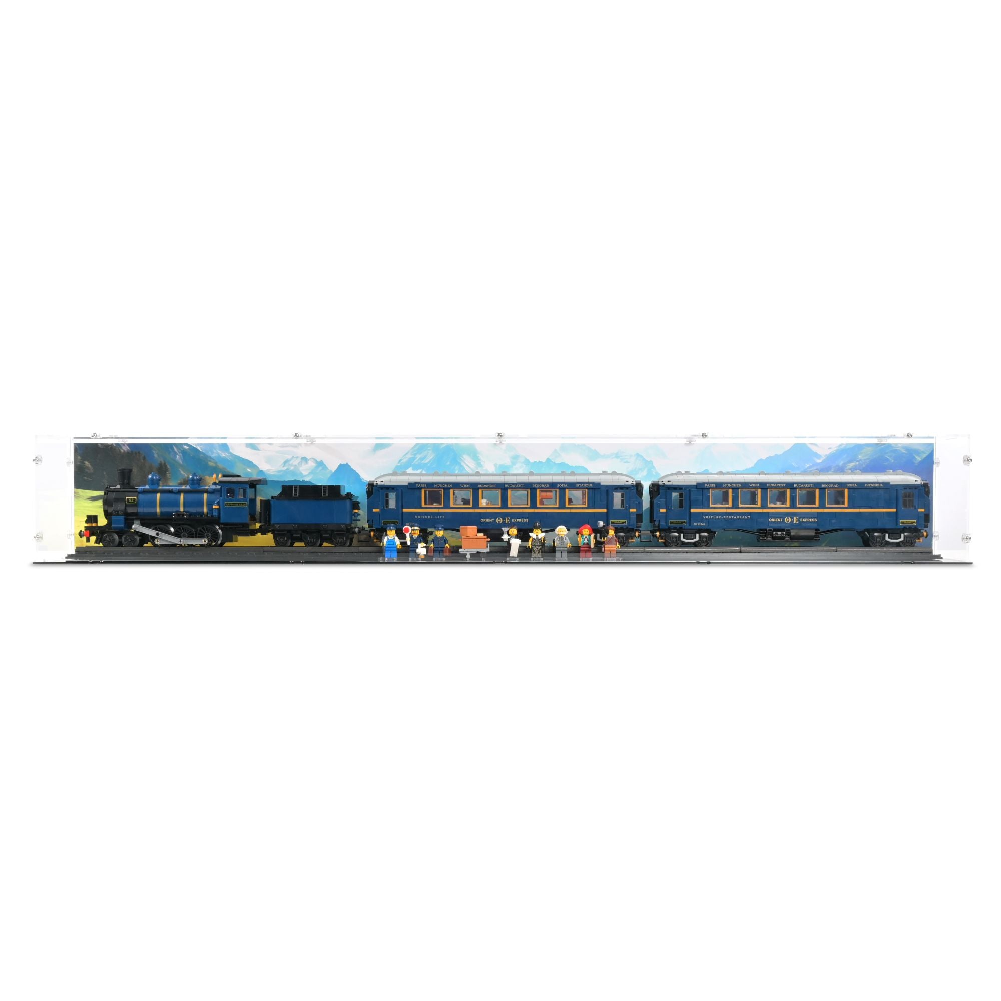 Acrylic Display Case for The Orient Express Train | iDisplayit