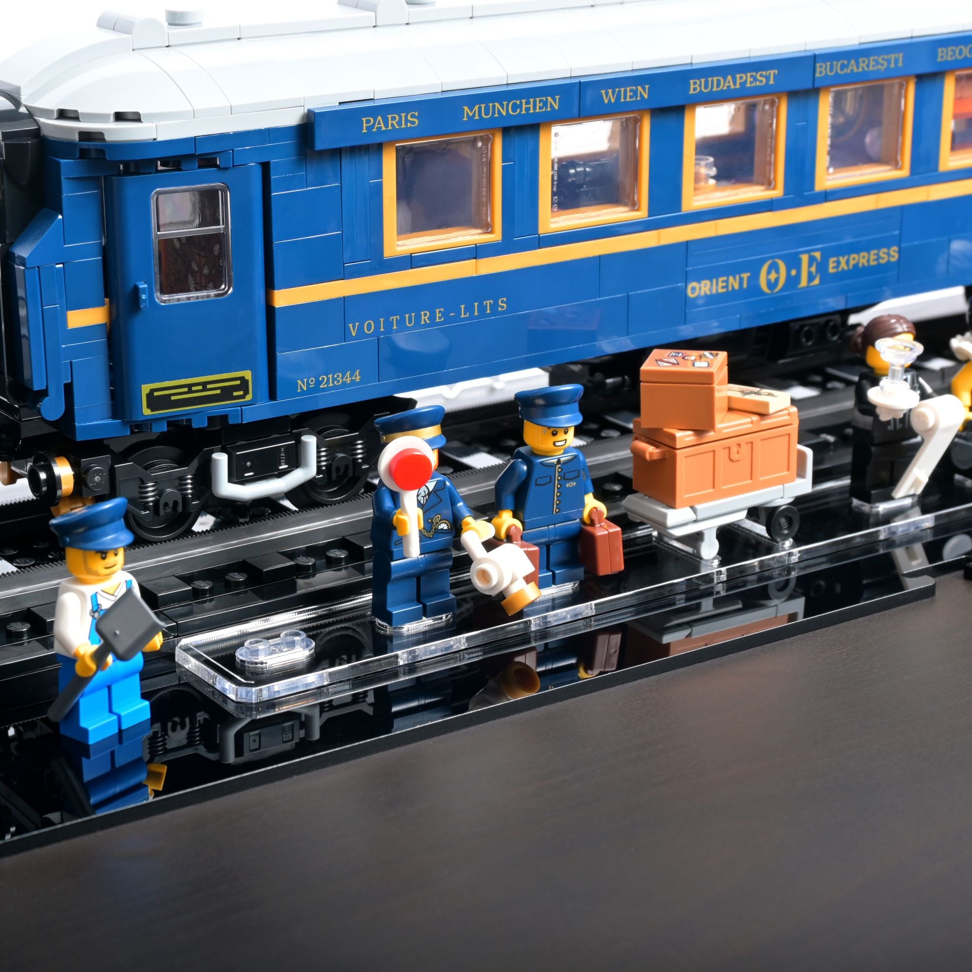 Acrylic Display Case for The Orient Express Train | iDisplayit