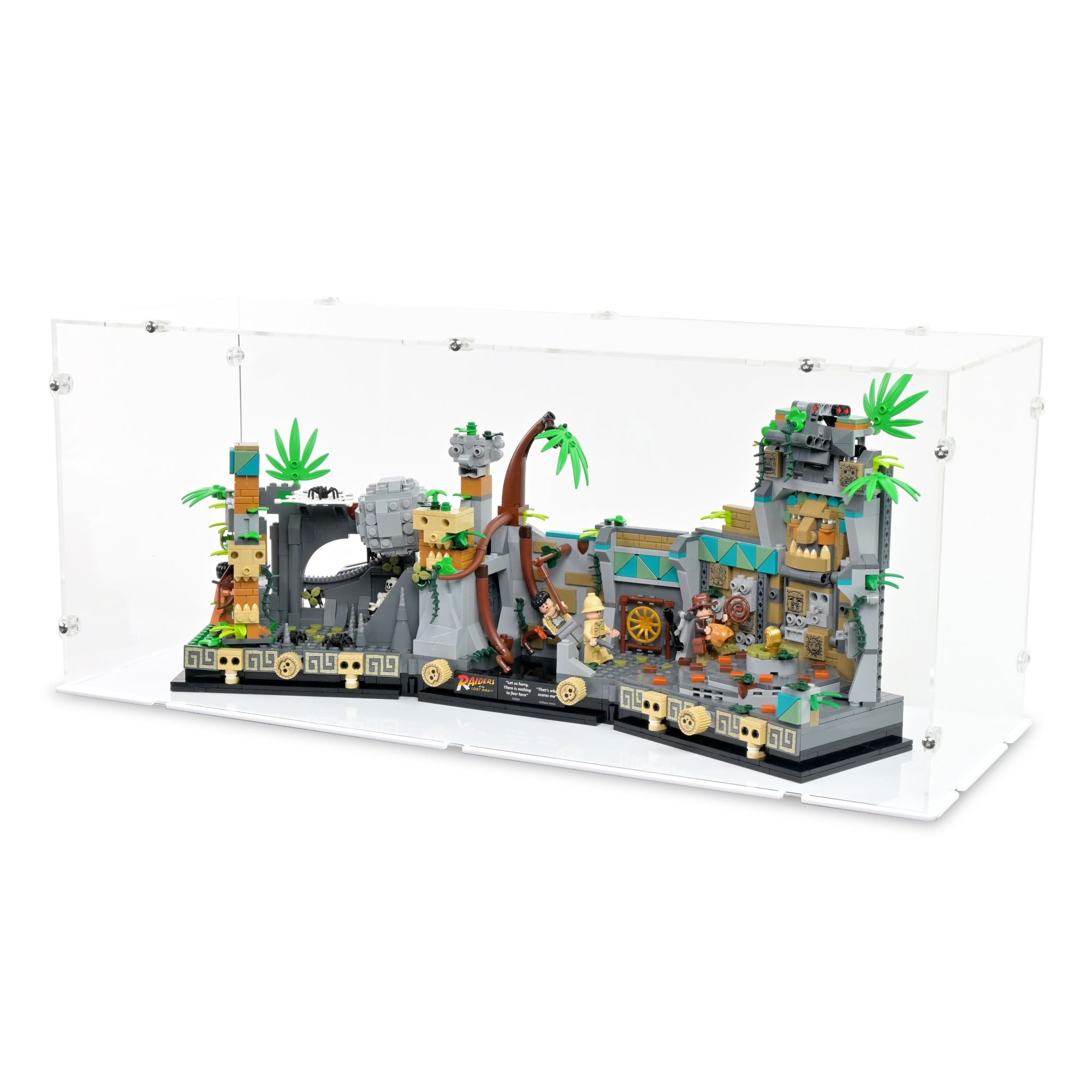 Display Case for LEGO Indiana Jones Golden Idol | iDisplayit US
