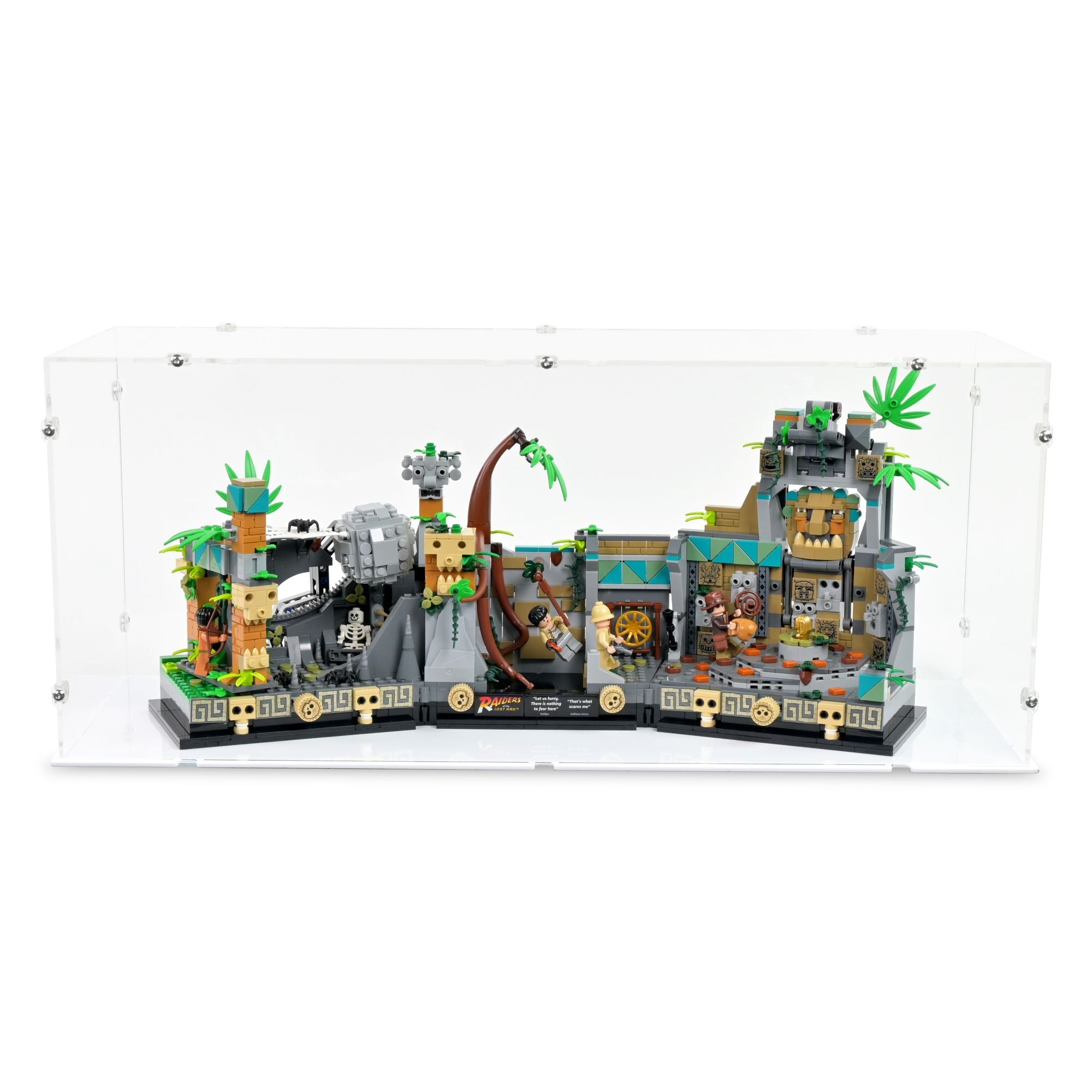Acrylic Display Case for LEGO Indiana Jones Golden Idol