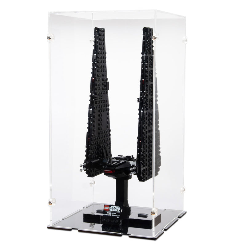 Kylo Ren's Command Shuttle Display Case for LEGO 75406